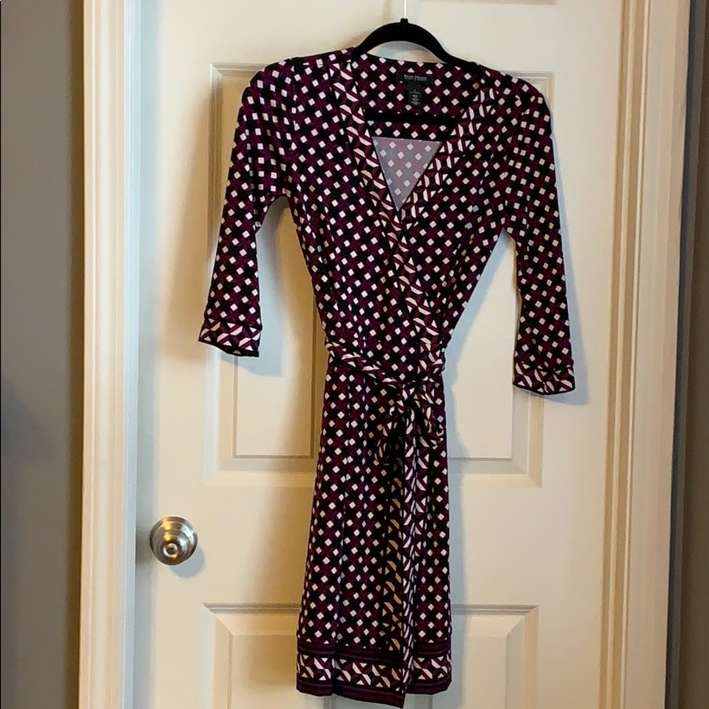 White House Black Market Wrap Dress